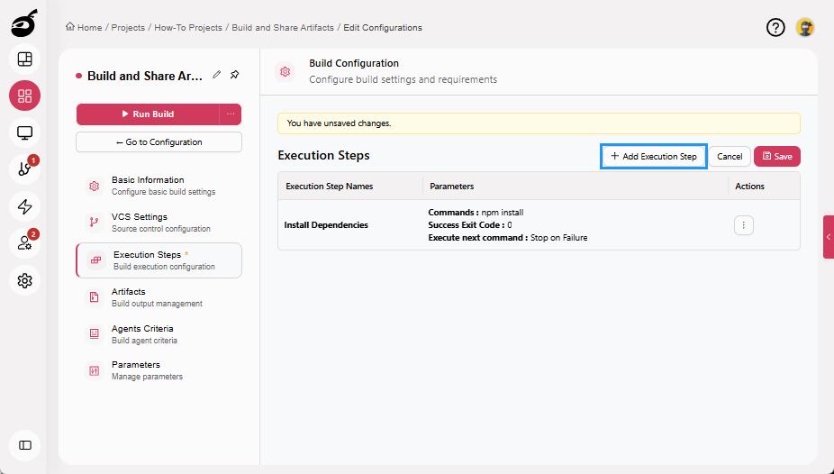 how-to-artifacts-execution-steps-page-build-add-execution-step-button