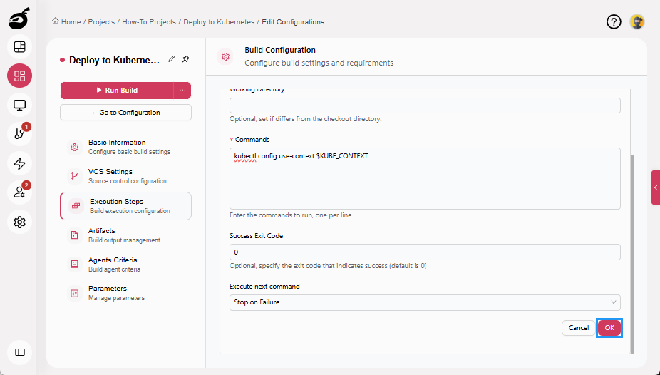 how-to-kubernetes-executions-steps-add-execution-step-page-ok-button