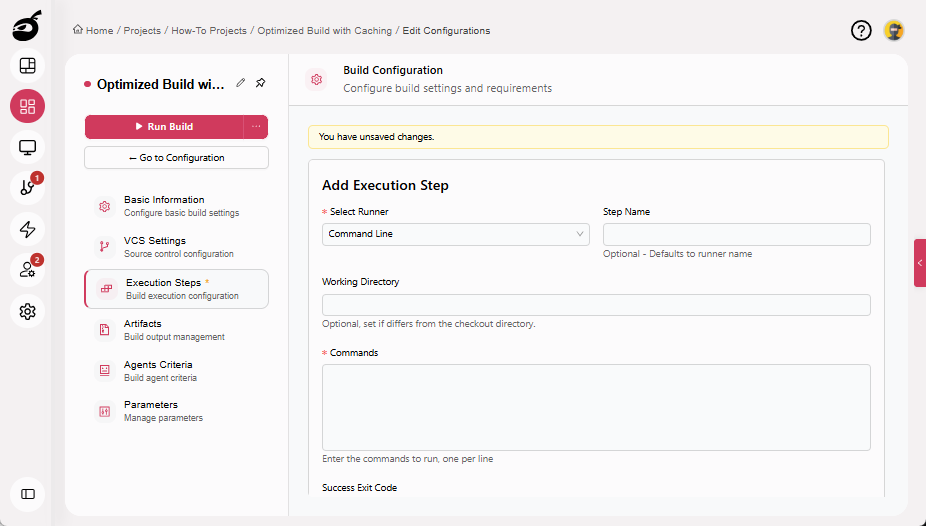 how-to-speedup-build-add-execution-step-page
