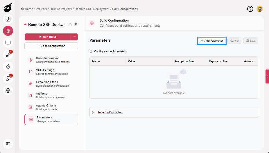 how-to-ssh-parameter-add-parameter-button